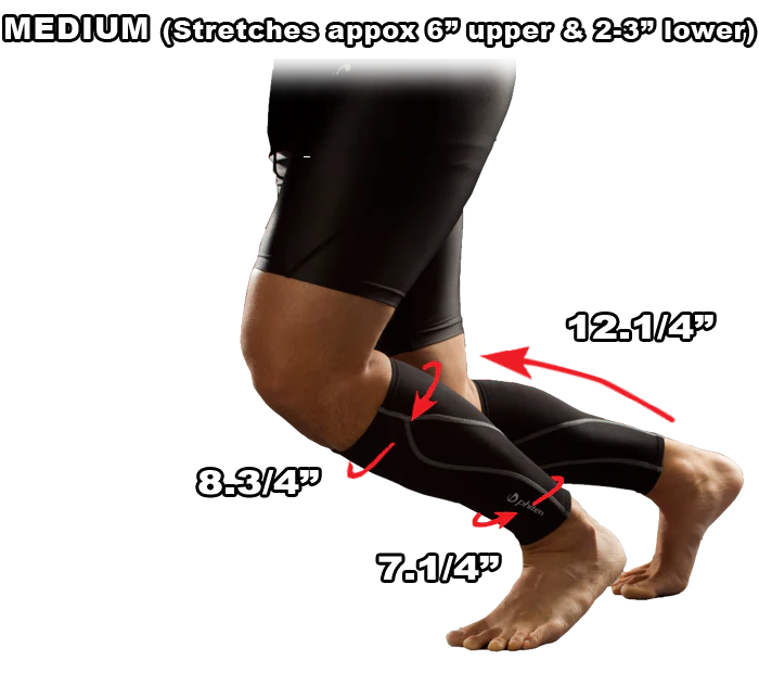 TITANIUM COMPRESSION CALF SLEEVES - Image 5